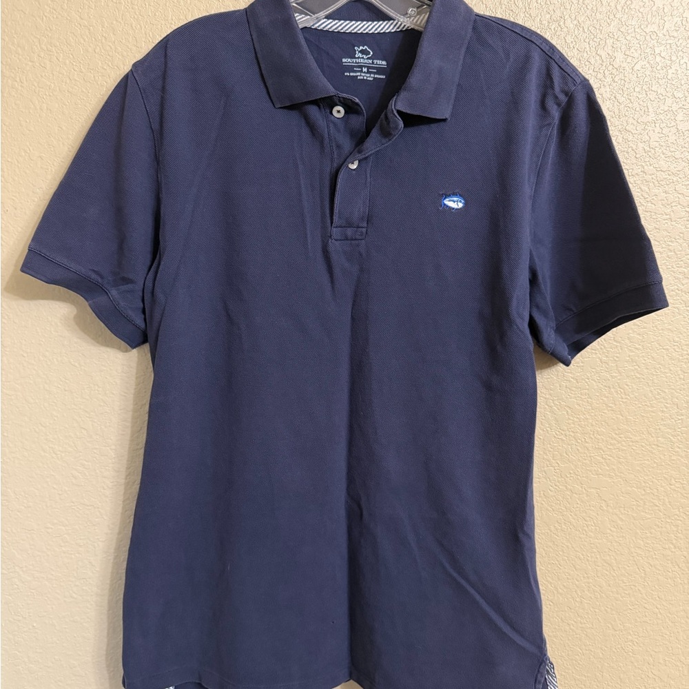 Southern Tide Dark Blue Polo Shirt